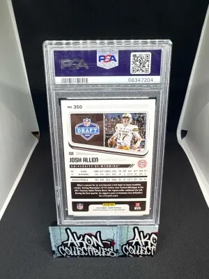 2018 Panini Score Josh Allen Rookie back