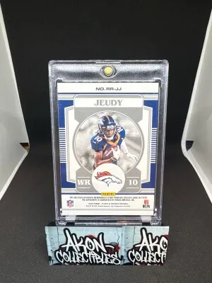 JERRY JUEDY 2020 PANINI PLATES & PATCHES SILVER ROOKIE DUAL PATCH AUTO RC #D 6 /15 back