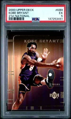 2000 Upper Deck 21St National Kobe Bryant Kobe Bryant front