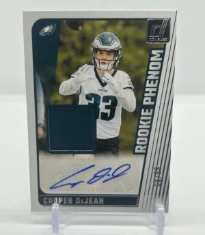 2024 Panini Donruss Copper Dejean RPA /99 front