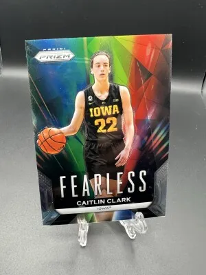 Caitlin Clark Fearless Prizm front