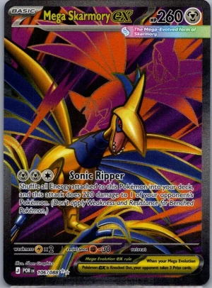 ME03: Perfect Order #106/088 Mega Skarmory ex front