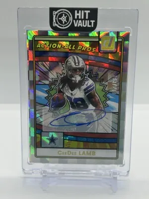 2025 Donruss CeeDee Lamb Action All Pros Auto /299 front