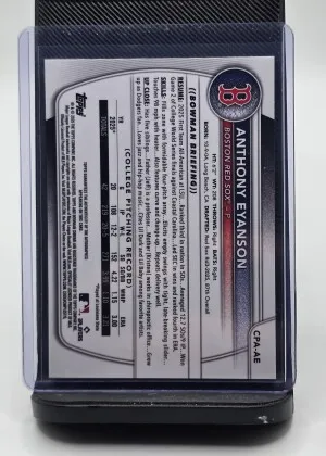 2025 Bowman Draft Anthony Eyanson 1st Chrome Auto CPA-AE back