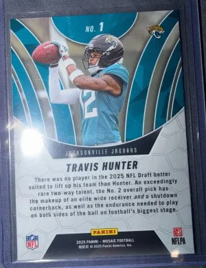 Travis Hunter (elevate Rookie) back