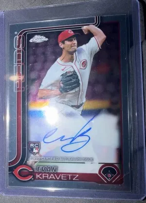 Evan Kravetz (rookie Auto) front
