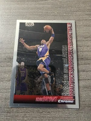 2005 Bowman Chrome Kobe Bryant front