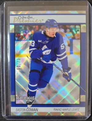 Easton Cowan/75 O-Pee-Chee Premier Diamond Foil front