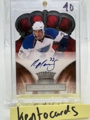 Ryan “Reavo” Reaves Rookie Royalty Auto /500 front