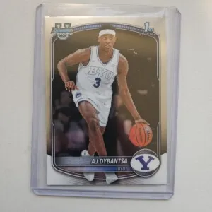 Bowman Chrome U 1st AJ Dybantsa front