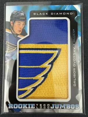 2025-26 Black Diamond - Dalibor Dvorsky - Rookie Team Logo Jumbos - RTL-DD front