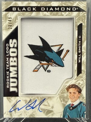 2024-25 Black Diamond - Will Smith - Rookie Team Logo Jumbos - 20/49 - RTL-WS front