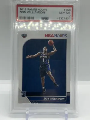 2019 Panini Hoops Zion Williamson front