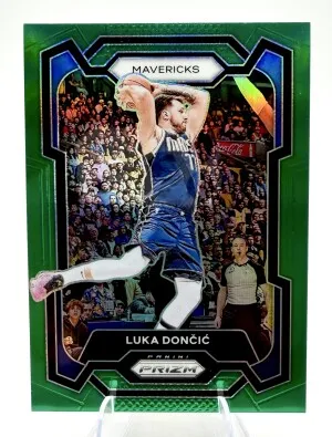 2023-24 Prizm LUKA DONCIC Green front