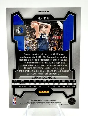 2023-24 Prizm LUKA DONCIC Green back
