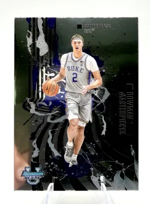 2025 Bowman U Best COOPER FLAGG Bowman Masterpieces front
