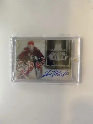 2024-25 Upper Deck The Cup Dominik Hasek All Star Royalty Auto /6 front