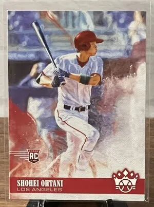 SHOHEI OHTANI RC 2018 Diamond Kings Base front