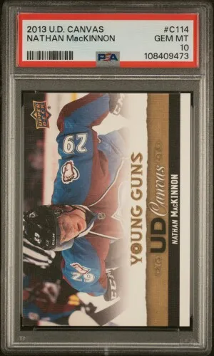 2013 Upper Deck Canvas Nathan Mackinnon front