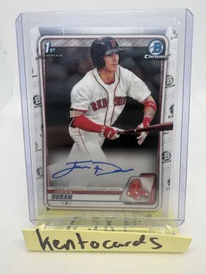 Jaren Duran 1st Auto front