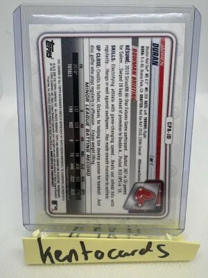 Jaren Duran 1st Auto back