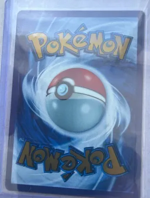 Mew Ex (metal Card) back