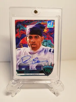 2025 Donruss Deion Sanders Gridiron Kings Auto /49 front