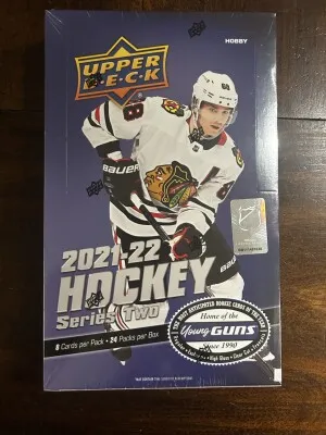 2021-22 Upper Deck Series 2 Hobby Box front