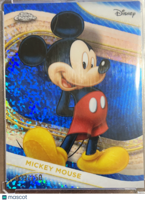 2025 Topps Chrome Disney Mickey Mouse 022/150 #1 front