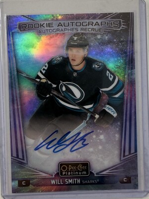 Will Smith OPC Platinum Cosmic Rookie Auto /50 front