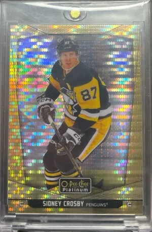 Sidney Crosby Seismic Gold /50 front