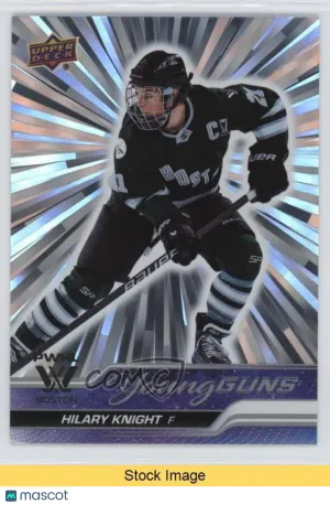 2024 Upper Deck Pwhl 1st Edition Hilary Knight #62 Outburst Young Guns front