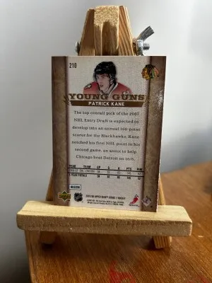 2007-08 Series 1 Patrick Kane Young Guns #210 back
