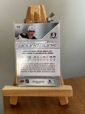 2024-25 Series 1 Cutter Gauthier Young Guns #212 back