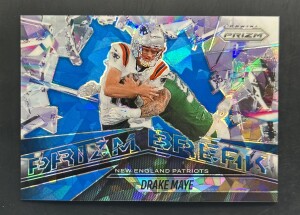 Drake Maye Prizm Break #19/99 front