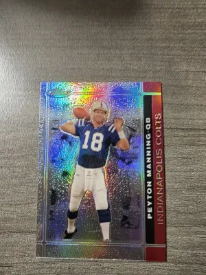 2007 Finest Peyton Manning Refractor front