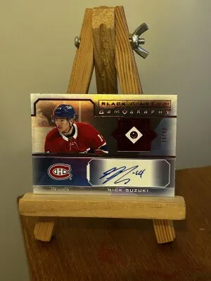 2021-22 Black Diamond Nick Suzuki #G-NS Gemography (10/10) front