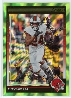 2024 Score #65 Nick Chubb Electric 50/99 front