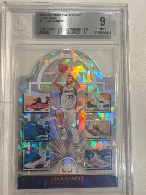 2021-22 Pannini Photogenic Shoe Game #1 Luka Doncic front