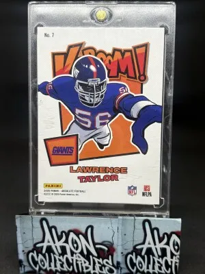 2025 Panini Absolute - Kaboom! Horizontal Lawrence Taylor #7 back