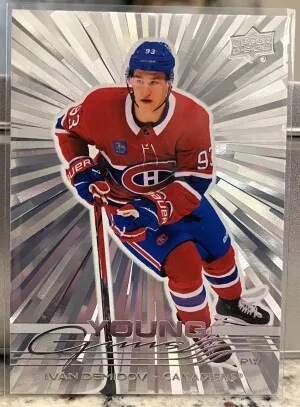 2025 UPPER DECK | OUTBURST IVAN DEMIDOV 205 front