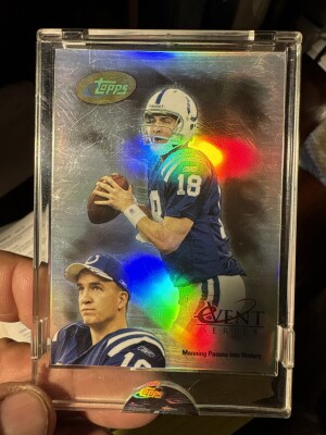 Peyton Manning ETopps front