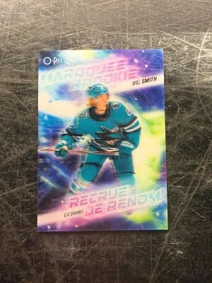 2024/25 O-Pee-Chee Will Smith 3D Marquee Rookie front