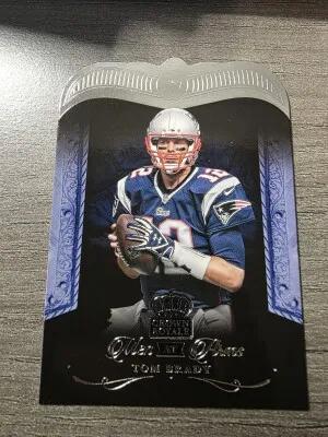 2015 Crown Royale Tom Brady Die Cut front