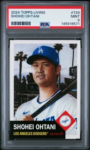2024 Topps Living Shohei Ohtani front