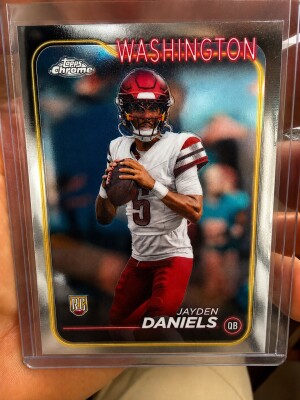 Jayden Daniels Rookie Card front