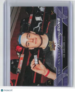 2023-24 Upper Deck Extended Series UD Canvas Young Guns Leo Carlsson #C362 front