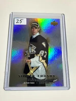 2005 Upper Deck McDonald’s Crosby Rc front