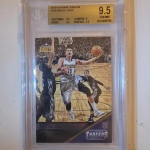 2015-16 Panini Threads Nikola Jokic Rookie front
