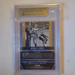 2015-16 Panini Threads Nikola Jokic Rookie back